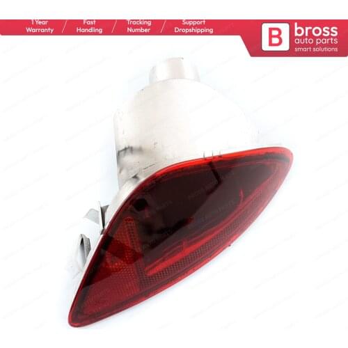 BSP988-1 Rear Bumper Tail Fog End Light Lamp Lens Reflector 8200776055 Left Side for Renault Clio MK3 Made in Turkey