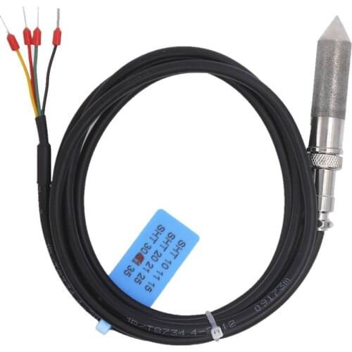 Cable length OEM SHT10 SHT11 SHT15 SHT20 SHT21 SHT25 SHT30 SHT31 SHT35 IIC Soil temperature and humidity sensor probe 1 meter