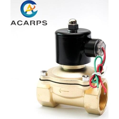 1inch Electric Solenoid Valve Water 24v 12v 110v Normally Closed Direct Acting