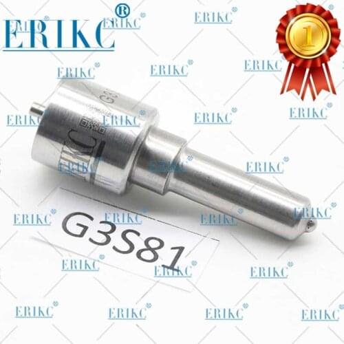 ERIKC G3S81 Common Rail Injector Nozzle G3S81 Fuel Injector Nozzle For Fuel Injection Parts DENSO injector