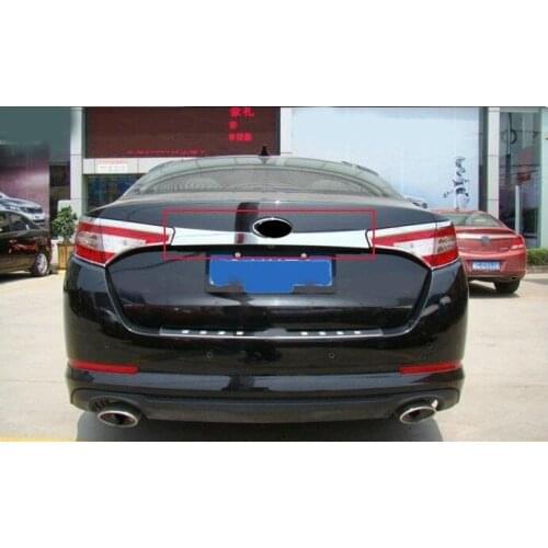 For Kia Optima/K5 2011 ABS Chrome Rear Trunk Lid Cover Trim