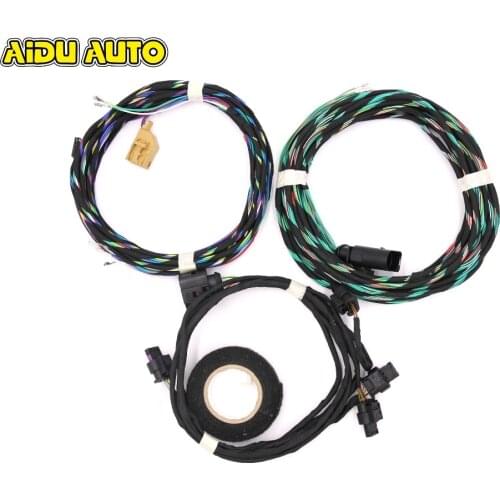PARKING FRONT 4K TO 8K PDC OPS INSTALL HARNESS CABLE WIRE KIT FOR VW PASSAT B7 CC TIGUAN 5N