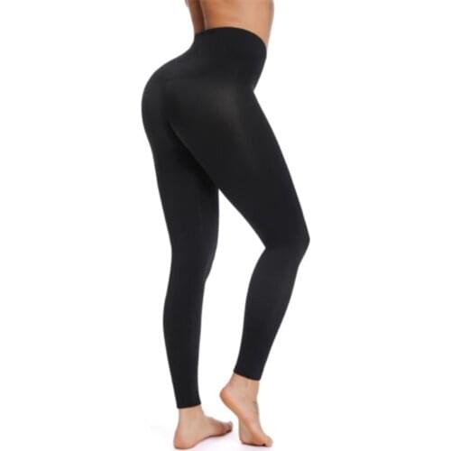 Women High Waist Seamless Leggings Tummy Compression Breathable Sports Pants Slimming Shapers Slimming Leg Hip Up Pants