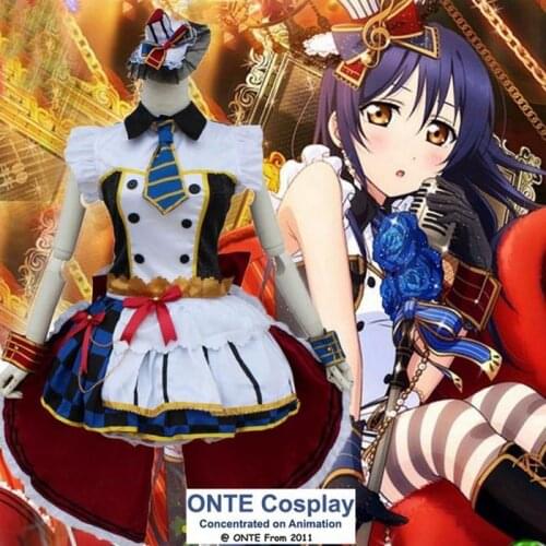 Love Live! Cosplay Nozomi Tojo Awakening Maid Costumes Yazawa Nico Minami Kotori Sonoda Umi Kousaka Honoka Dress for Halloween