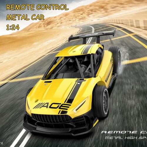 RC Metal Car 1/24 4WD RC Drift Racing Car 2.4G Off Road Radio Remote Control Vehicle Electronic Remo Hobby Toys