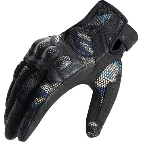 Anti fall Protection Full finger SHAD Motorcycle Gloves Summer Breathable Motorbike Gloves