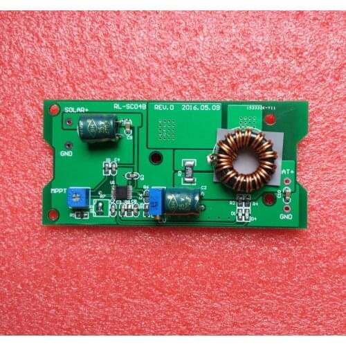 New version of MPPT solar CN3722 1-4 series lithium battery iron lithium battery charging 5A With radiator