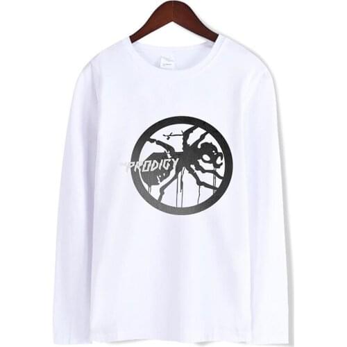 New Fashion PRODIGY Print Hip Hop Sport Men Women T Shirts Casual Tee Shirt Tops Long Sleeve T-shirt Harajuku Sweatshirt Clothes