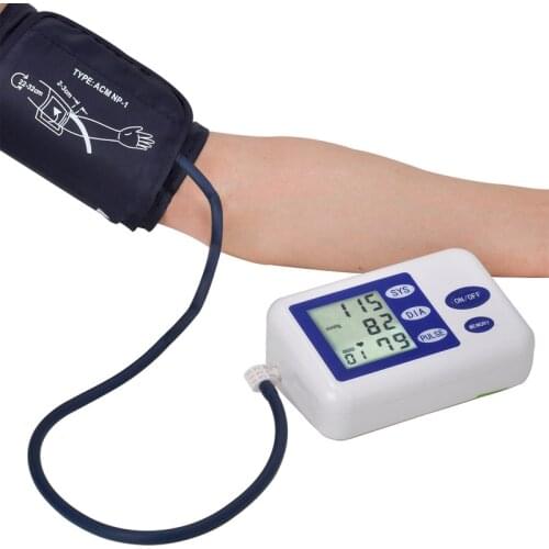 Arm blood pressure pulse monitor health care meter digital upper portable blood pressure monitor meters sphygmomanometer machine