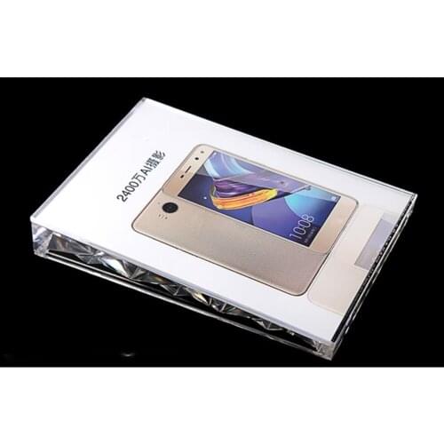 Mobile Phone Poster Display Stand Desk Sign A5 Acrylic Price Tag 3C Product Parameter Paper Holder Table Label Stand