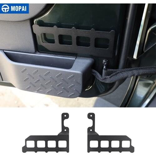 MOPAI Stowing Tidying for Jeep Wrangler Car Front Door Storage Rack Shelf for Jeep Wrangler JK 2007 2008 2009 2010 Accessories