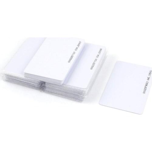 50 pieces Intelligent Proximity EM4100 125kHz RFID Proximity Card Entry Empty ID Access