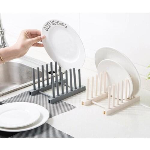 Kitchen Sink Drain Rack Storage Organizer Dish Drying Rack Holder Shelf Drainer kitchen Plastic Plate Cups Stand Display Holder