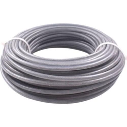 3mm X15m Heavy Duty Gray Nylon Trimmer Strimmer Line Brushcutter Cord Wire UK