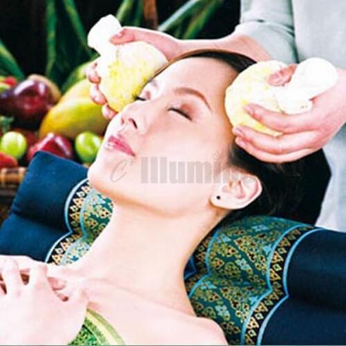 Herbal Ball Hot Pack Massage Warm Moxibustion Package Physical Therapy Roll Beat Package