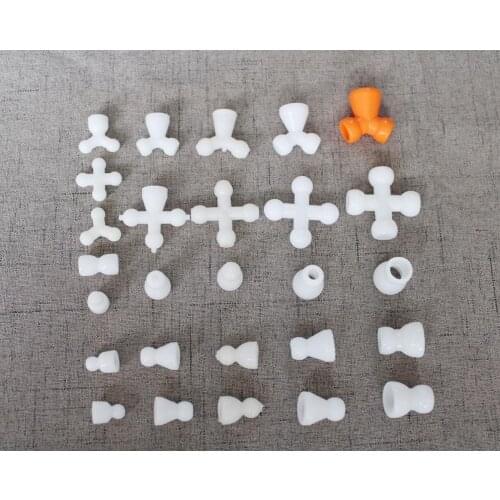 100pcs---cross--Y--shape skelton joint connector fit for 9.5/12/14/16mm toy bulk skeletonjoint