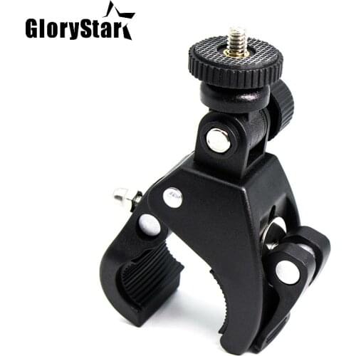 Quick Clip Bicycle Bike Mount Tripod Adapter for Go pro Hero osmo max Session xiaomi yi 4k Action Camera GoPro SJCAM Accessories