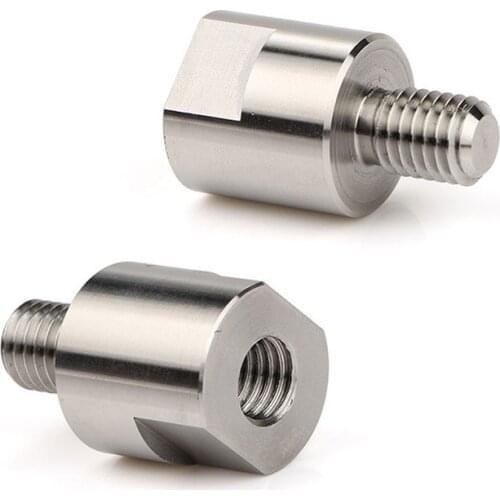 GUB 1 piece Bike Mirror Adapter M8 M10 M6 10mm 8mm 6mm Universal Motorcycle Bicycle Rearview Mirror Adapter Bolt Steel Metal