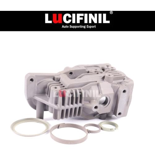 LuCIFINIL Cylinder Head With O-Ring Air Pump Fit BMW x5 e70 x6 e71 e72 Air Suspension Air Compressor 37206799419
