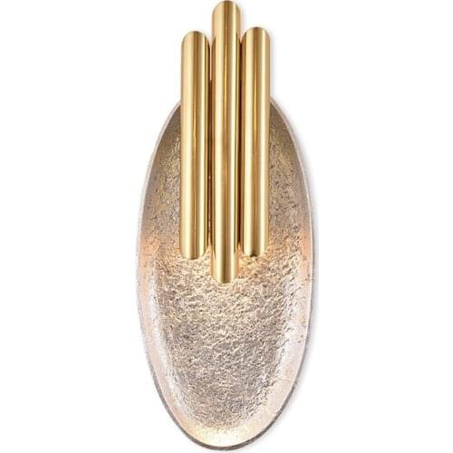 Quality gold color light stair decor wall light