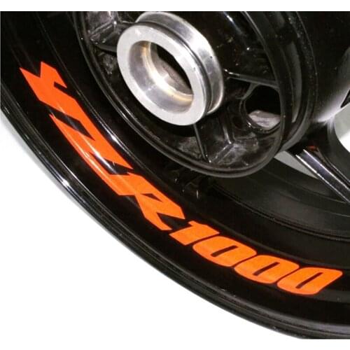 FOR YAMAHA YZR 1000 YZR100 Motorcycle 8 X thick edge outer edge adhesive tape strip grinding wheel patch