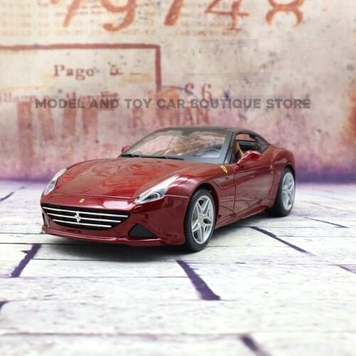 1/18 Bburago 16902 Ferrari California T Closed Top Signature Diecast Model Toys Car Boys Girls Gifts