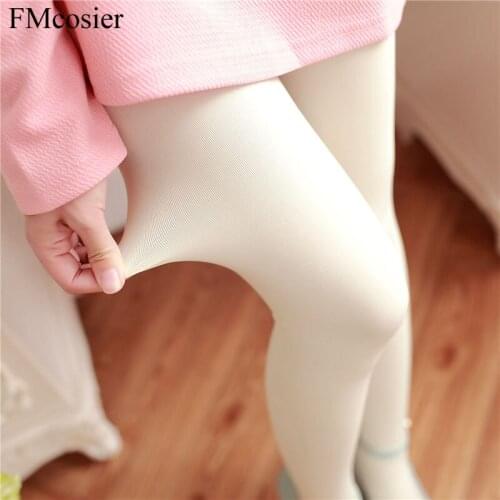 Summer 3 Pcs NEW Sexy Women Dancing Tights White For Girls 80D Footed Pantyhose Stockings Adult Ballet Velvet Rompers