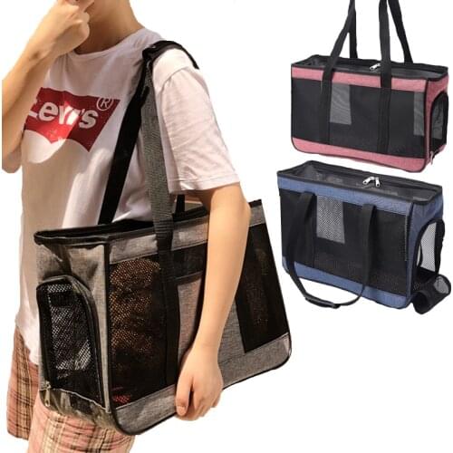 Free Shipping summer breathable mesh pet outing backpack portable dog bag teddy pet carrying bag cat bag rabbit bag cat supplies