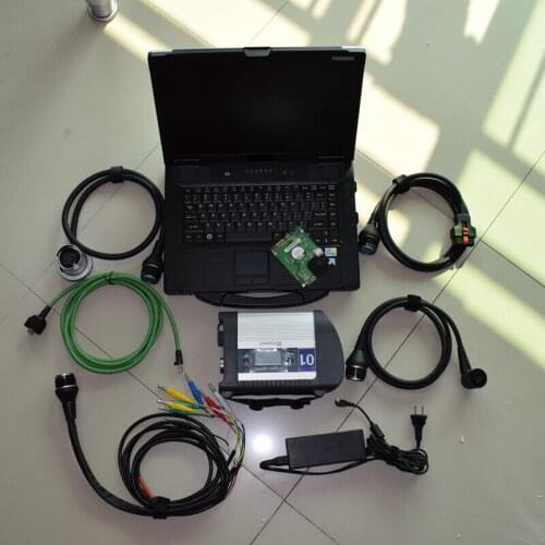 Mb star c4 sd connect multiplexer with software 2020.12 hdd 320gb with laptop cf52 wireless full set diagnose for car and truck