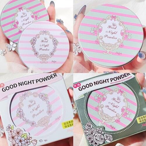 New 2020 Compact Powder Oil Control Matte Makeup Setting Pressed Powder Pores Invisible Mate Make Up Natural Finish Cosmetics