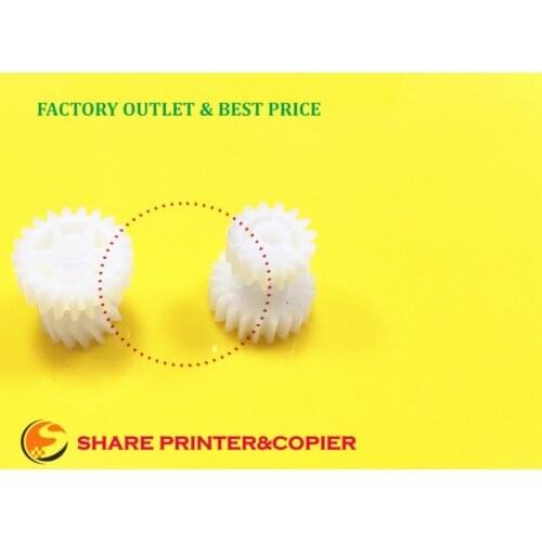 SHARE Compatible new RU6-0710-000 21T/15T gear for LJ 5225 5525 for canon C2020 C2030 C2225 C2230