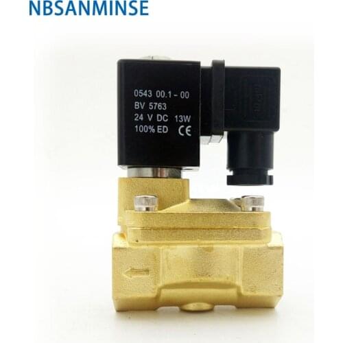 PU 225 Type 3/8 1/2 3/4 1 Electric Brass Water Solenoid Valve Low Pressure Air Water Pneumatic Steam On Best Sale Sanmin