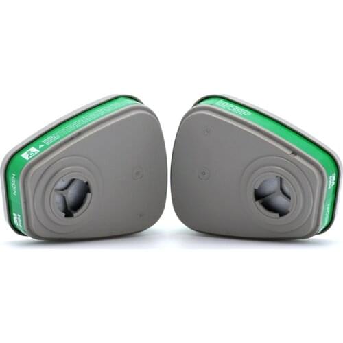 6004 anti-gas filter powder with 6200 7502 6800 dust cover