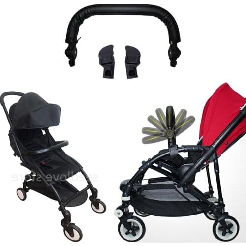 Baby Stroller Armrest Handle Bar for Bugaboo Bee3 Bee5 Safety Bumper Bar for Yoya Yoyo Babyzen Trolley Stroller Accessories