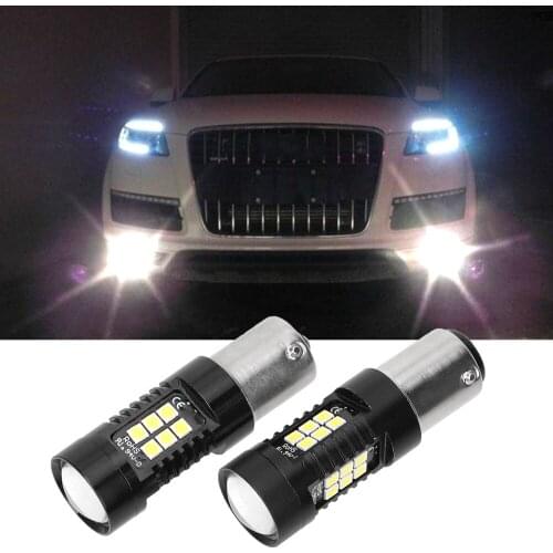 Car Turn Signal Light 3030 21SMD 1157 BAY15D P21/5W R5W Rear Parking Bulbs Auto Brake Reverse Lamp 1156 BA15S P21W DRL