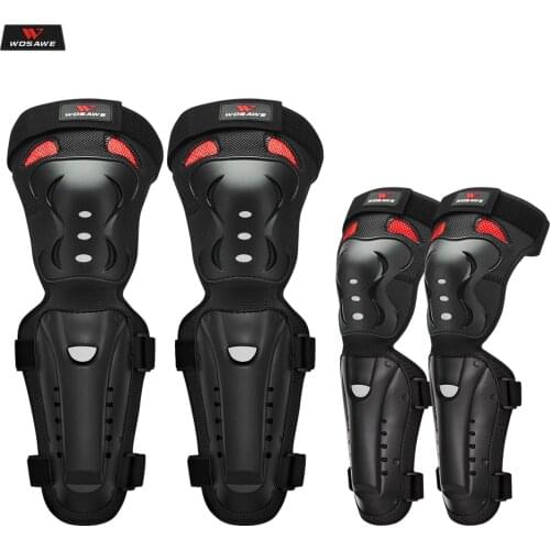 WOSAWE Motorcycle knee & Elbow Protective Pads Motocross Ski Skateboard Knee Protector Riding Protective Gears Pads Protection