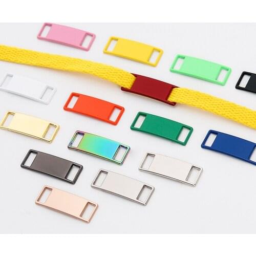 1pair Shoelaces buckle Shoes Decorations Sneaker Kits Metal Lace Buckle Stylish and suitable for all kinds of flat laces AF1