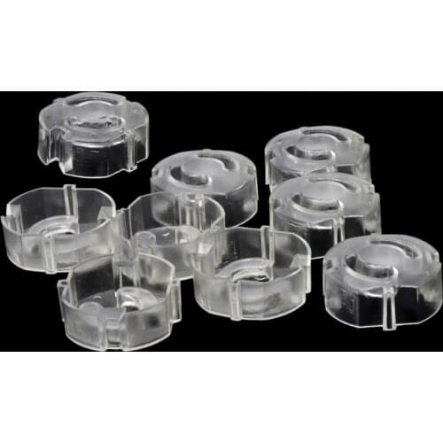 10pcs EU Kids Safety Electrical Outlet Cover Baby Protection Anti Electric Shock R9JD