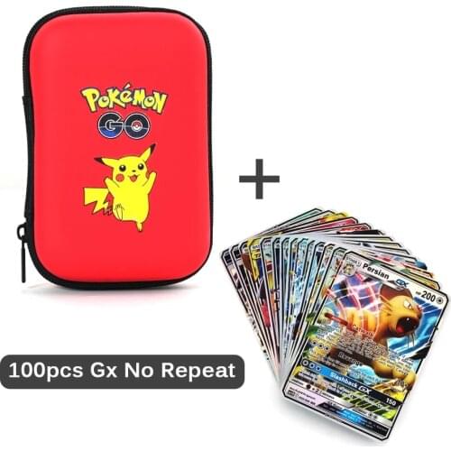 50 capacity card holder for Pikachu tabletop game card book holder photo album notebook hard box card holder storage box Christm