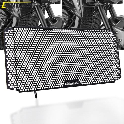 Motorcycle Aluminium Radiator Grille Guard Cover Side Part Grill Protector For Suzuki V-Strom 1000XT 2018 - 2019