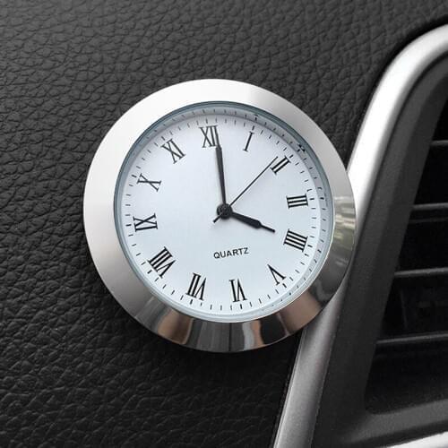 Car Clock Mini Automobiles Internal Stick-On for Mercedes-Benz Series-A B C E S G M ML GLK CL CLK CLS GL GLK R SL SLK SLS AMG
