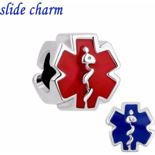 Free shipping Mothers Day Gift hospital maternity amulet charm beads fit Pandora bracelet