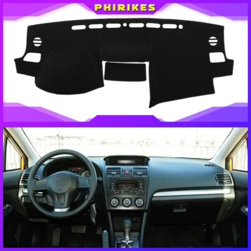For Subaru XV 2012-2016 Impreza WRX 2014-2018 Forester SJ Dashboard Cover Dashmat Dash Mat Pad Sun Shade Dash Board Cover