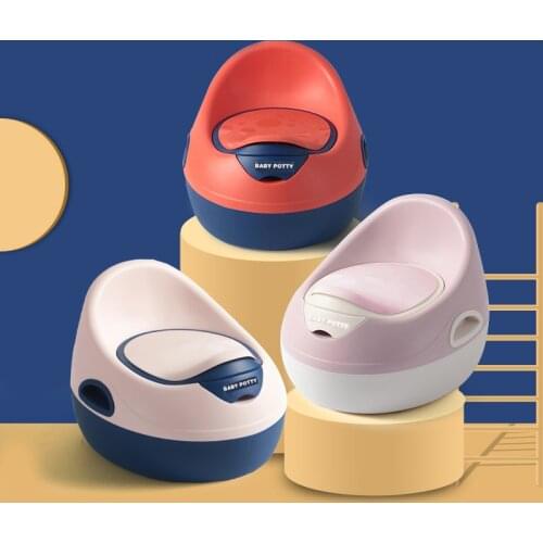 0-7 Y Childrens Pot Toilet Seat Soft Baby Travel Potty Training Seat for Boys Girls Backrest Urinal Simulation Toliet A125
