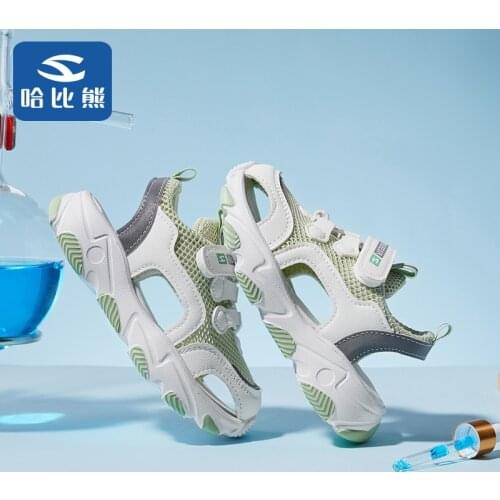 2021 summer childrens shoes new girls fashion single shoes boys beach Baotou sports sandals