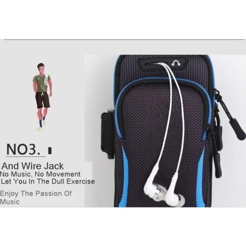 2021 New Waterproof Sports Armband Phone Case for IPhone Pro Max for Samsung Huawei Universal Sport Arm Band Running Cases Bag