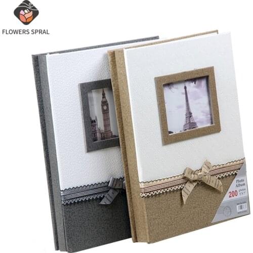 New 7-Inch 200 Large-Capacity Interstitial Album, Family Album Storage, Childrens Growth Diary, Anniversary Gift, New Year Gift