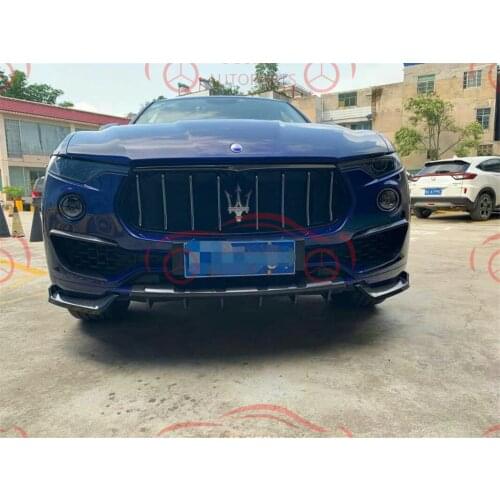 Apply to Maserati Levante Carbon Fiber Front lip wrap angle, rear rear rear rear wing front bar air knife body kit auto parts