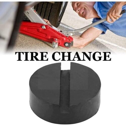 Car Jack Pad Rubber Support Pad Floor Slotted Frame Pad Disk Lifting Jacking Side Adapter Tool For Pinch Weld Protector Dis A5J8