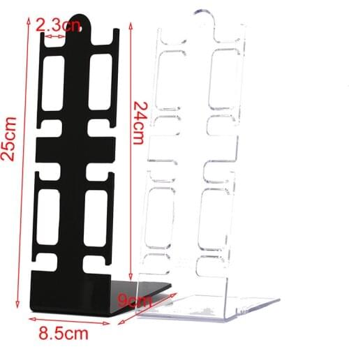 Portable Plastic Stand 4-Holder Rack General Showcase Shelf Watch Storage Box Case Bracelet Watch Box Jewelry Display